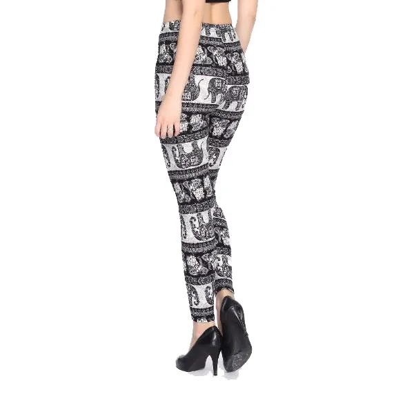 High Waist Soft Print Leggings